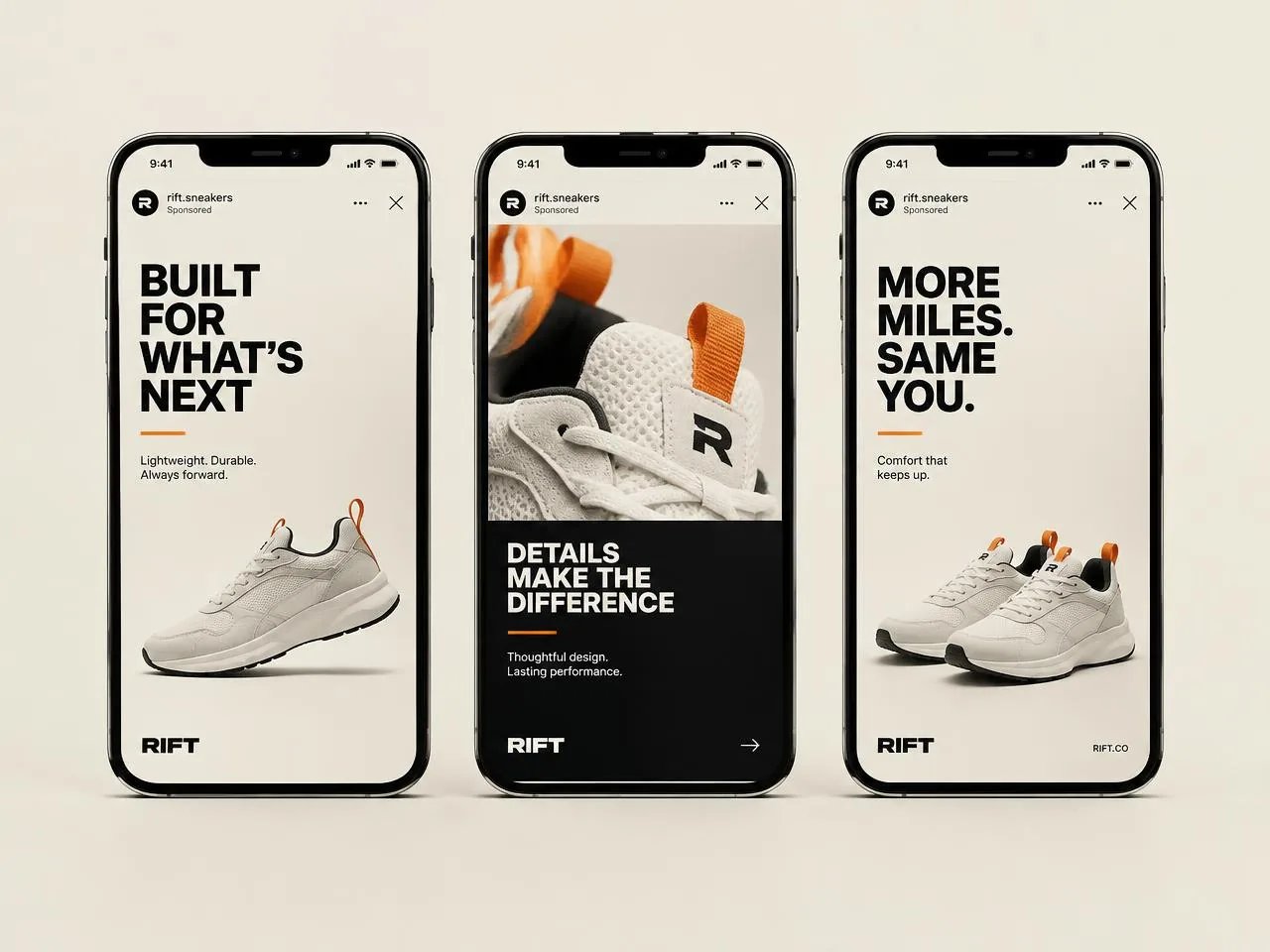 Launch campaign creative